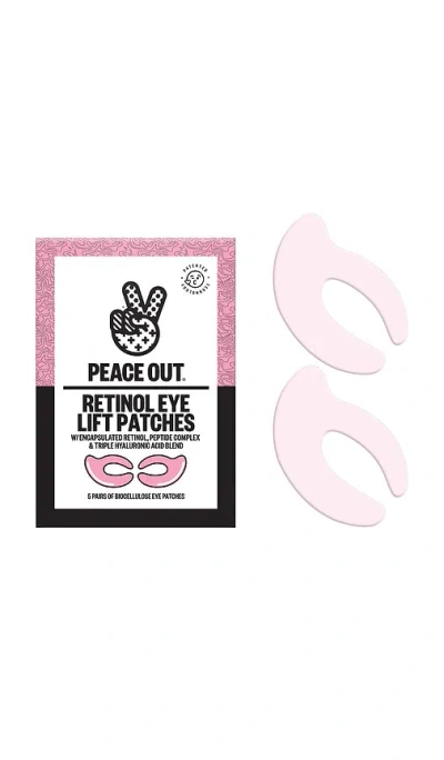 Peace Out Retinol 360? Eye Lift Patches To Lift, Firm And Revitalize Eyes In Pink
