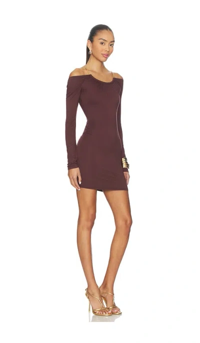 Lovers & Friends Karli Mini Dress In Brown