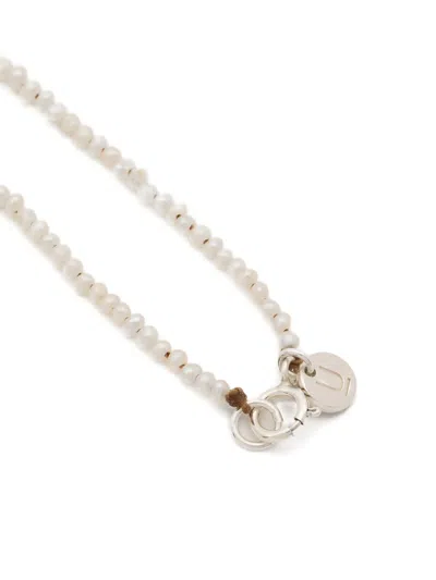 Undercover Beaded Eye Pendant Necklace In Multi