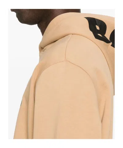 Barrow Unisex Hooded Sweatshirt Kangaroo Pocket In Brown