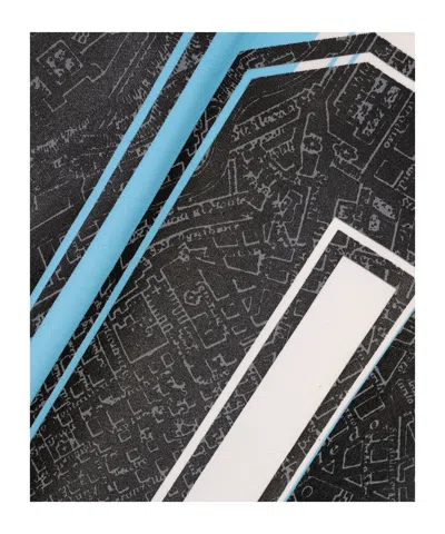 Barrow Logo Embroidered Striped Jersey In Blue