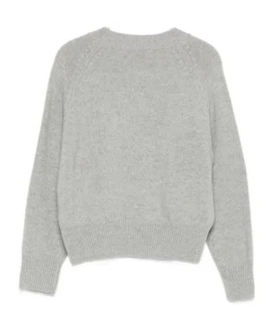 Il Gufo Tree-intarsia Sweatshirt In Gray