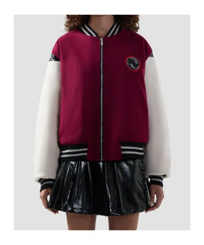 Gcds Patch-motif Bomber Jacket In Multi