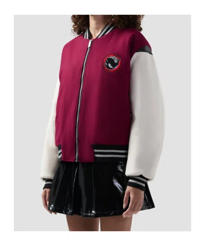 Gcds Patch-motif Bomber Jacket In Multi