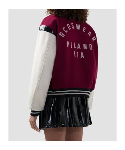 Gcds Patch-motif Bomber Jacket In Multi