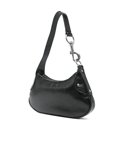 Mulberry Rivet-detail Leather Shoulder Bag In Burgundy