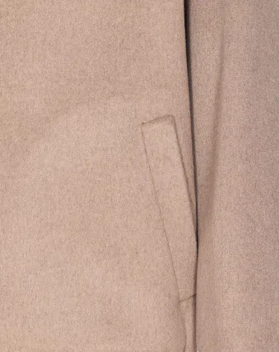 The Row Long Sleeve Casual Jacket In Brown