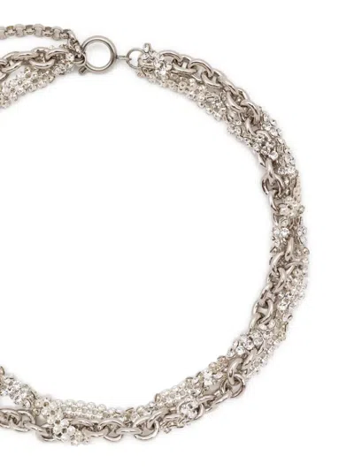 Justine Clenquet Shelby Choker In Silver