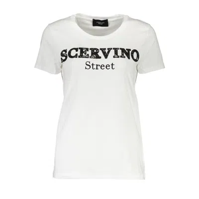 Scervino Street White Cotton T-shirt In White