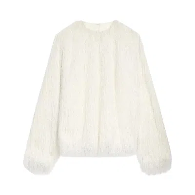 Pre-owned Dries Van Noten Capos Shirt 'white' | Women's Size 36