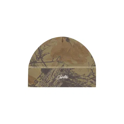 Pre-owned Corteiz Liteworky Cap 'forest Camo' | Green | Men's Size Onesize