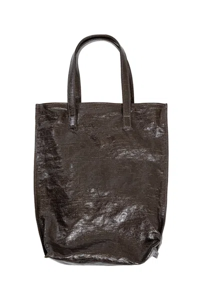 Uma Wang Medium Case Canvas In Brown