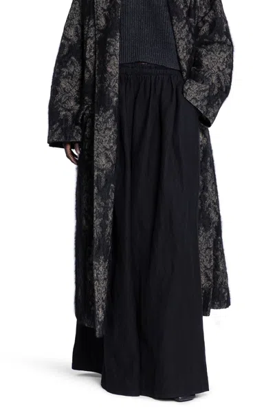 Uma Wang Paw Tailored Pants In Black