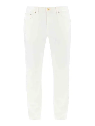 Jacob Cohen Five-pockets Jeans In White