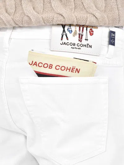 Jacob Cohen Five-pockets Jeans In White