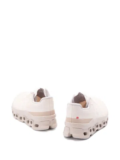 On Cloudmster Void Sneakers In White