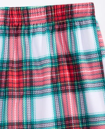 Holiday Lane Kids 2t-16 Merry Plaid Pajama Pants, Macy's Exclusive In Blue
