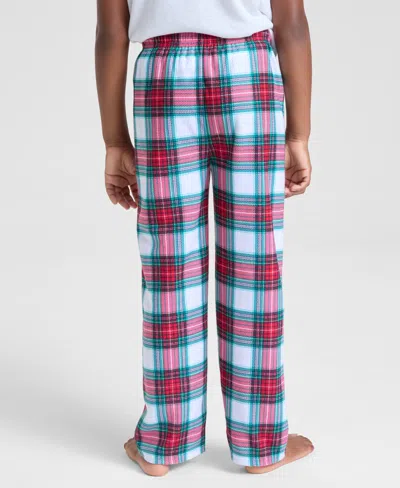Holiday Lane Kids 2t-16 Merry Plaid Pajama Pants, Macy's Exclusive In Blue