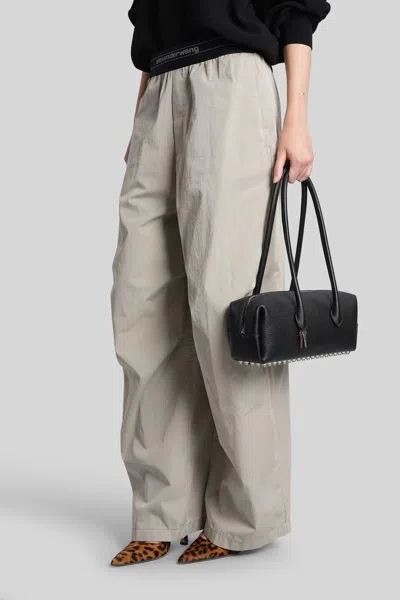 Alexander Wang Wide Leg Pants Featuring Elastic Waistband In Gray