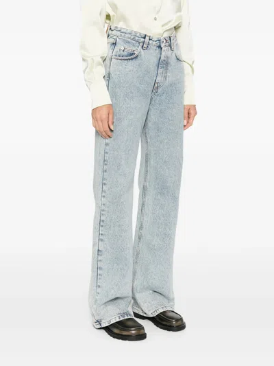 Séfr Tierra Trousers In Blue