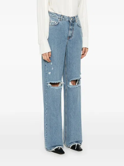 Séfr Wide-leg Jeans In Blue