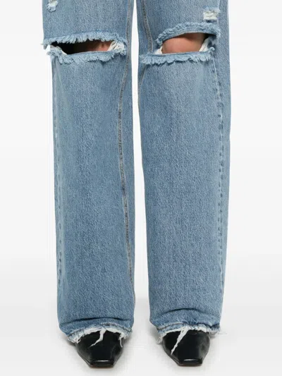 Séfr Wide-leg Jeans In Blue