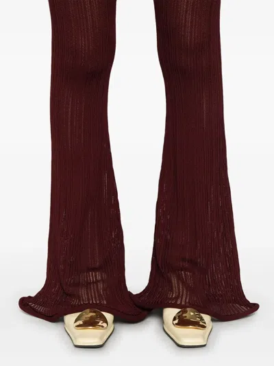 Séfr Elodie Trousers In Red