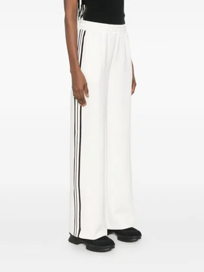 Twinset Side-stripe Pants In White