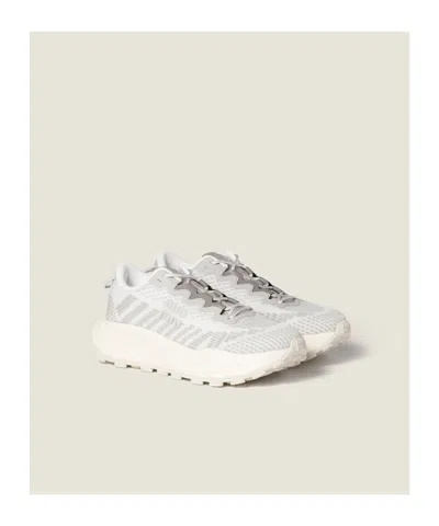 Miu Miu Fabric Sneakers With Mesh Upper And Rubber Sole In Multi