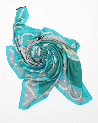 Pre-owned Hermes Hermès 130 Cashmere Silk Scarf