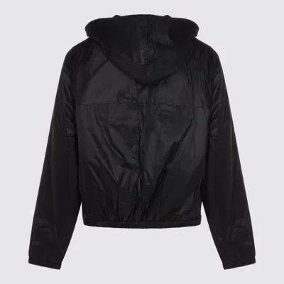 Drkshdw Black Down Jacket In Black