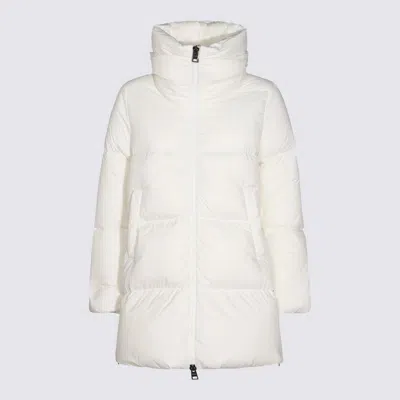 Herno White Down Jacket In White