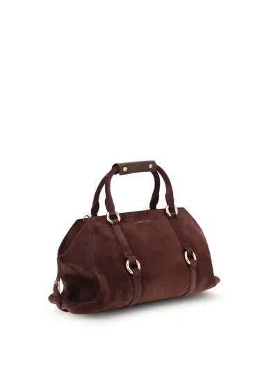 Alexander Mcqueen Farringdon Bag In Brown