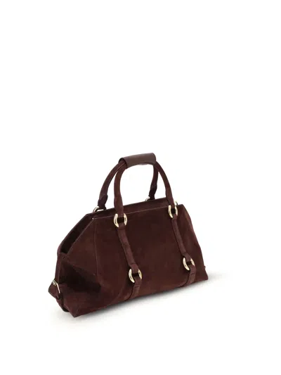 Alexander Mcqueen Farringdon Bag In Brown