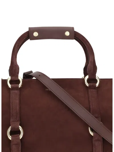 Alexander Mcqueen Farringdon Bag In Brown