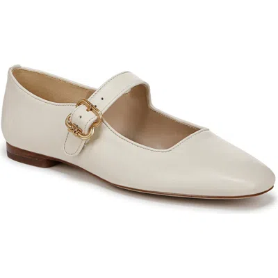Sam Edelman Michaela Mary Jane Flat In White