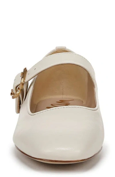 Sam Edelman Michaela Mary Jane Flat In White