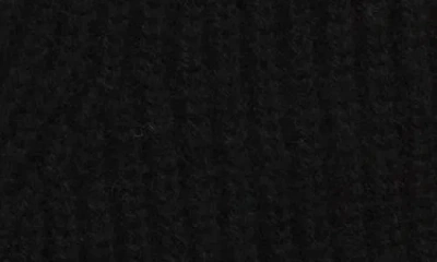 Vince Boiled Cashmere Fingerless Gloves In Black