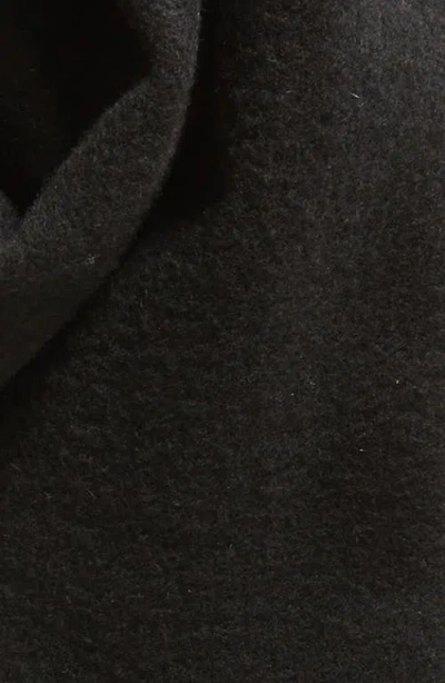 Vince Double Face Cashmere Scarf In Black