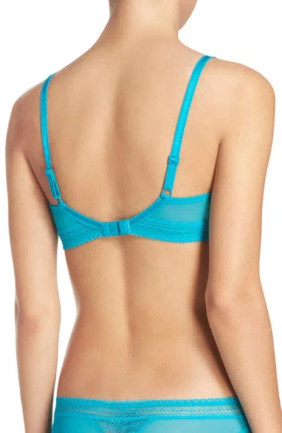 Chantelle Lingerie Festivite Underwire Contour Bra In Blue