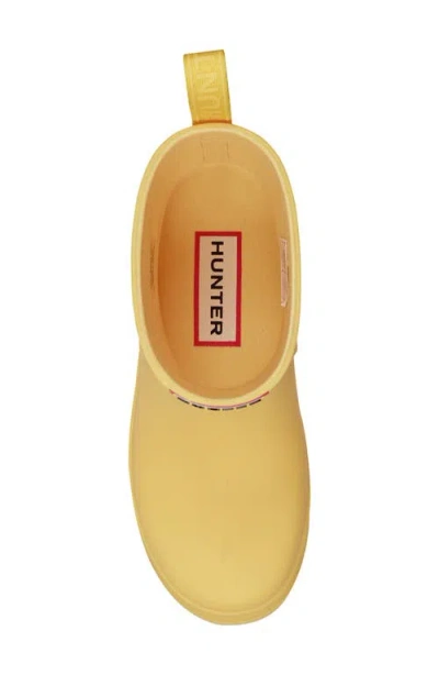 Hunter Big Kids Grace Waterproof Rain Boots 3 Yellow