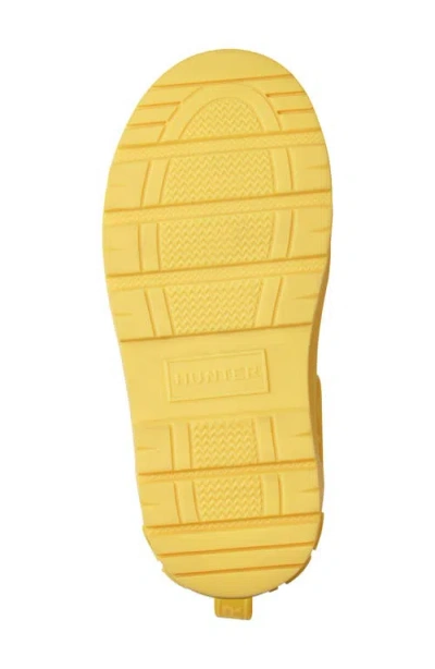 Hunter Big Kids Grace Waterproof Rain Boots 3 Yellow
