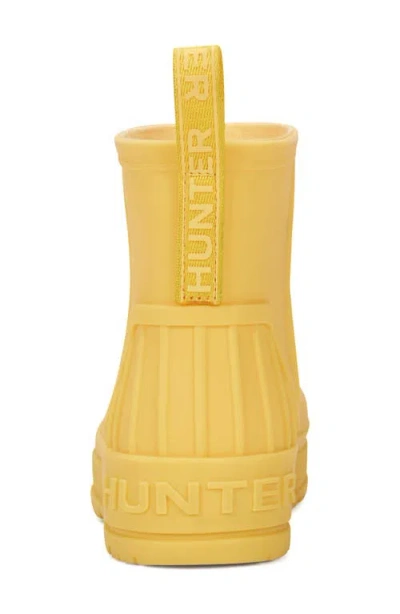 Hunter Big Kids Grace Waterproof Rain Boots 3 Yellow