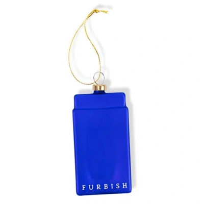 Furbish Matchbook Ornament In Blue
