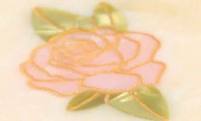 Solar Eclipse Rose Heart Claw Clip In Brown