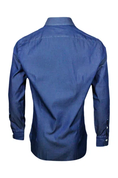 Barba Napoli Shirt In Blue