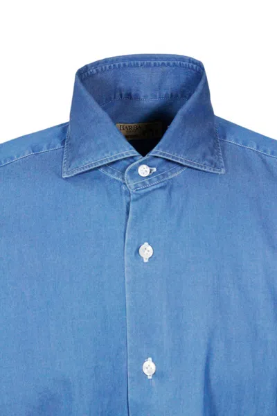 Barba Napoli Shirt In Blue