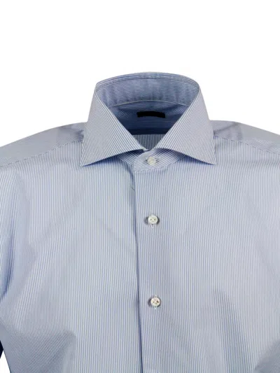 Barba Napoli Barba Shirts In Blue