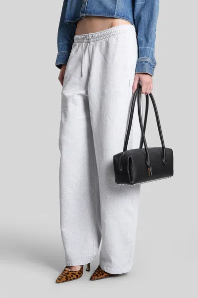Alexander Wang Pants In Grey Cotton In Gray