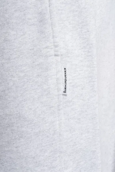 Alexander Wang Pants In Grey Cotton In Gray